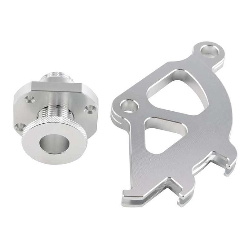 Silver Firewall Adjuster and Triple Hook Clutch Quadrant Kit for Manual Transmission 1996-2004