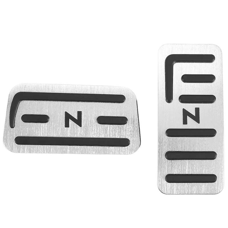 Silver Gas Accelerator Pedal and Break Pedal Cover Non- for N-BOX N-VAN N-WGN N-ONE JJ