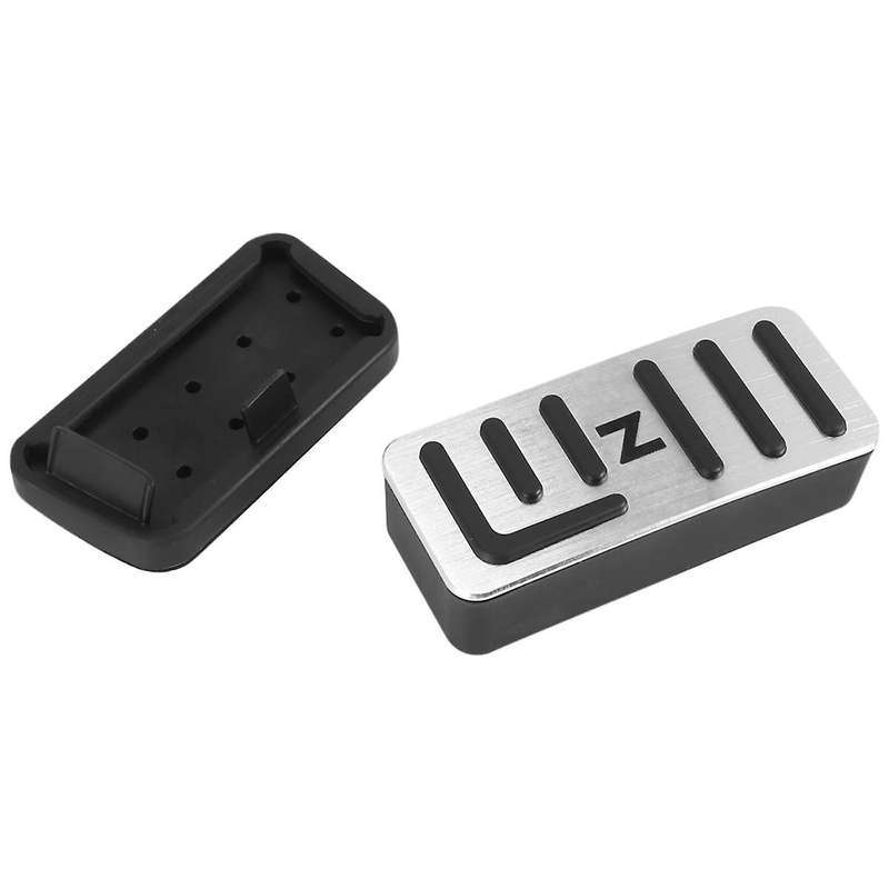 Silver Gas Accelerator Pedal and Break Pedal Cover Non- for N-BOX N-VAN N-WGN N-ONE JJ