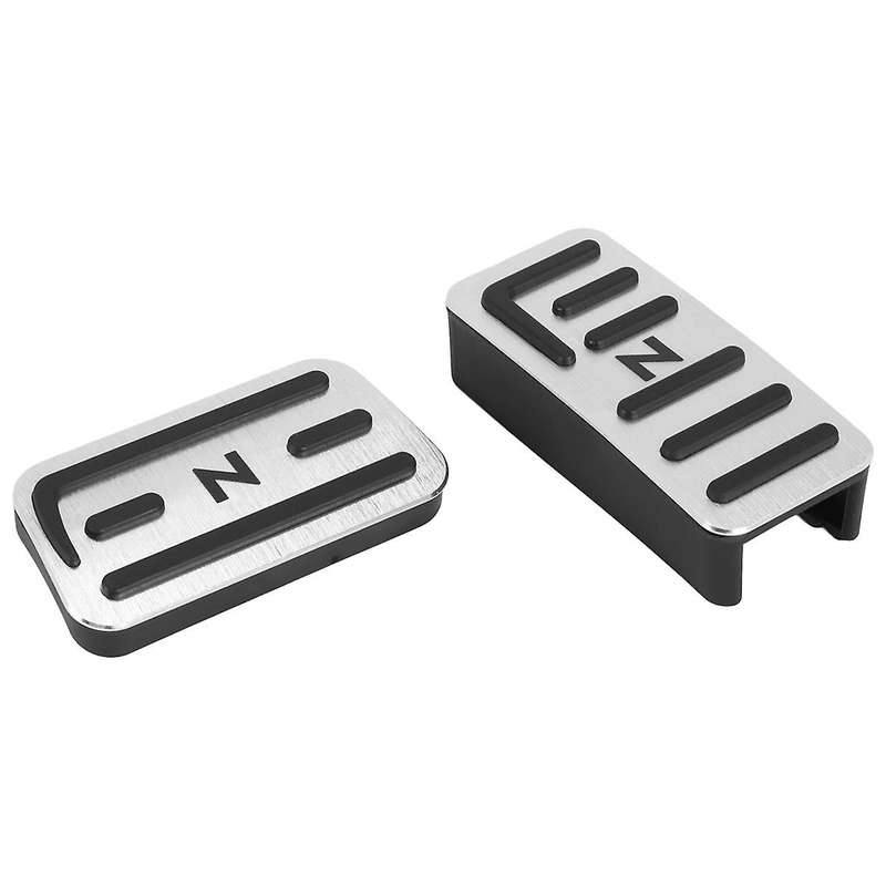 Silver Gas Accelerator Pedal and Break Pedal Cover Non- for N-BOX N-VAN N-WGN N-ONE JJ
