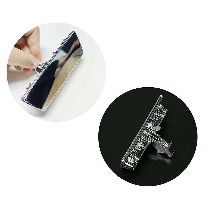 Silver Glove Box Lid Handle Open Lock Puller Toolbox Pull Cover for Quattroporte 673005415