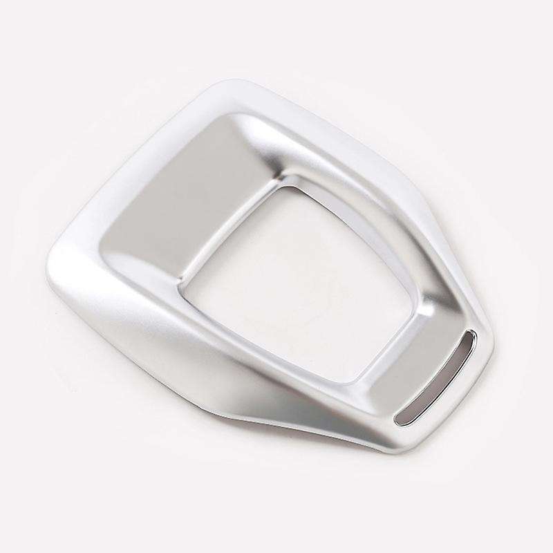Silver Gear Shift Panel Cover Replace for Stelvio 2020 Models