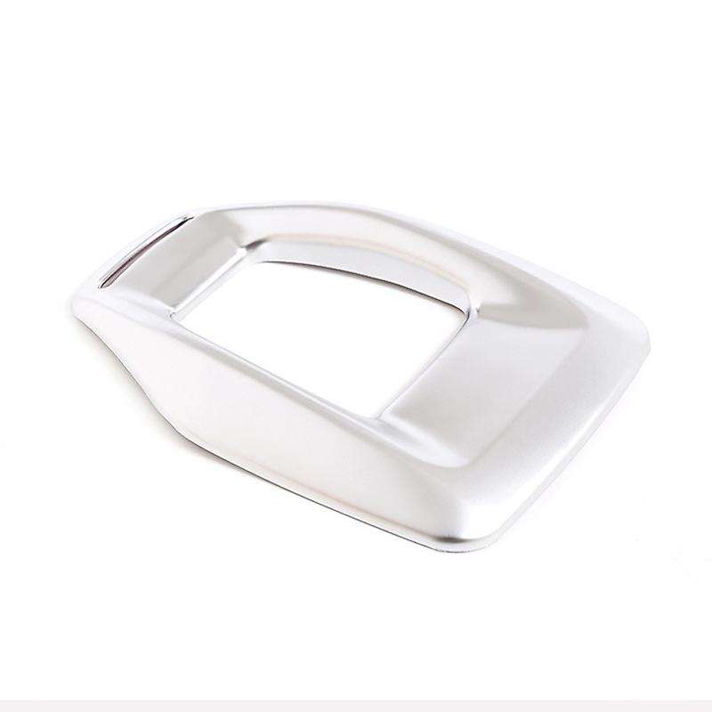 Silver Gear Shift Panel Cover Replace for Stelvio 2020 Models