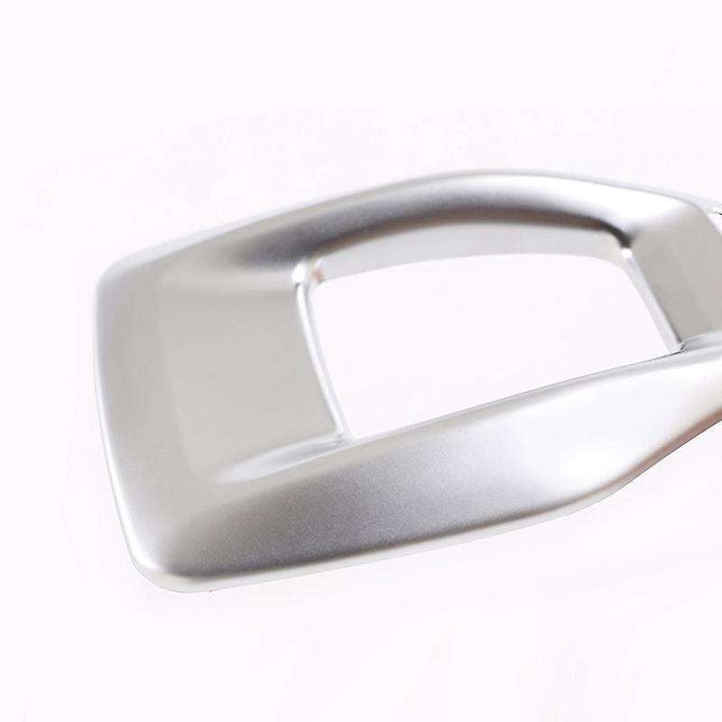 Silver Gear Shift Panel Cover Replace for Stelvio 2020 Models