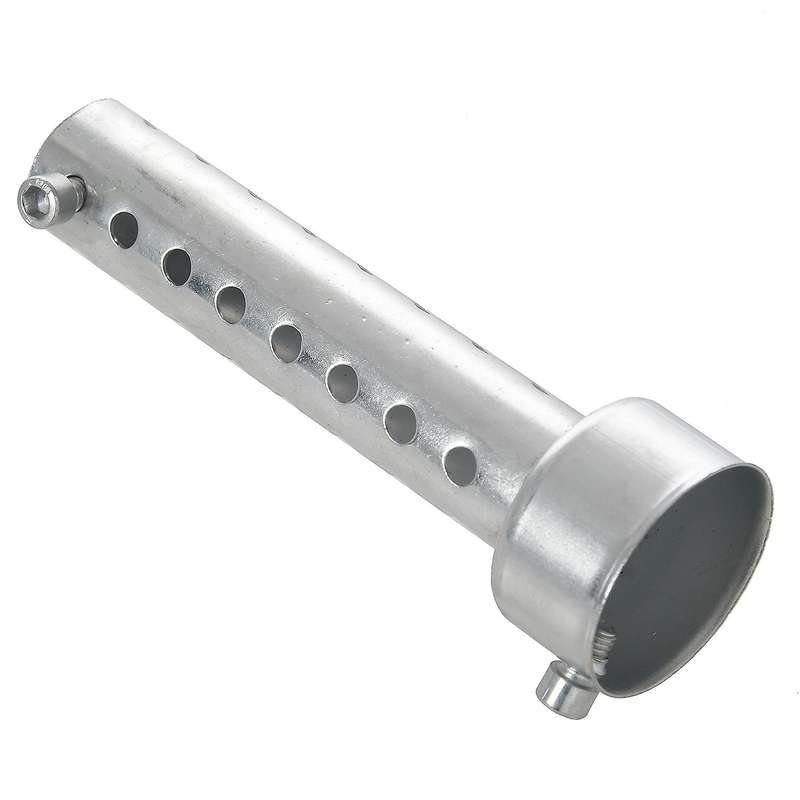 Silver Motorcycle Exhaust Can Muffler Insert Baffle Db Killer Silencer 42mm X 140mm
