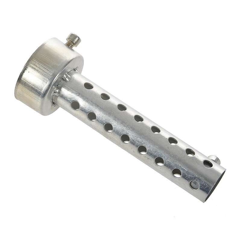 Silver Motorcycle Exhaust Can Muffler Insert Baffle DB 48mm x 140mm