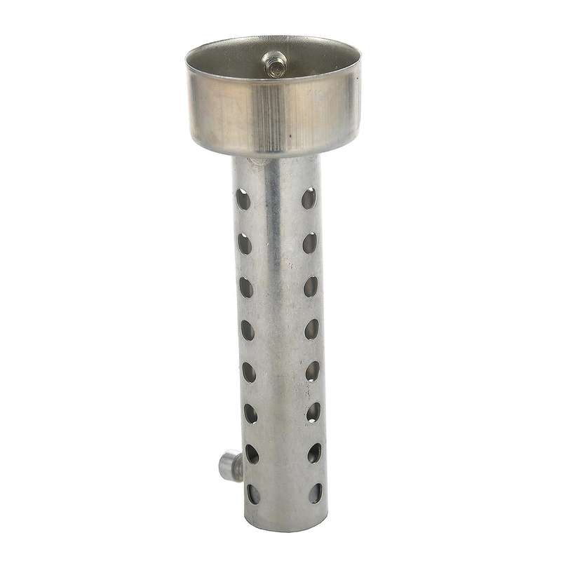 Silver Motorcycle Exhaust Can Muffler Insert Baffle DB 48mm x 140mm