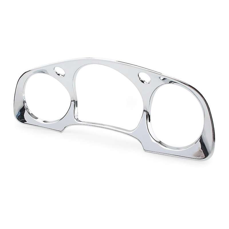 Silver Motorcycle Instrument Panel Accent Cover Decor Trim for Goldwing 1800 GL1800 2001-2005