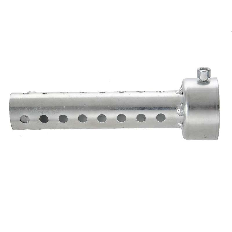 Silver Motorcycle Exhaust Can Muffler Insert Baffle DB 42mm x 140mm