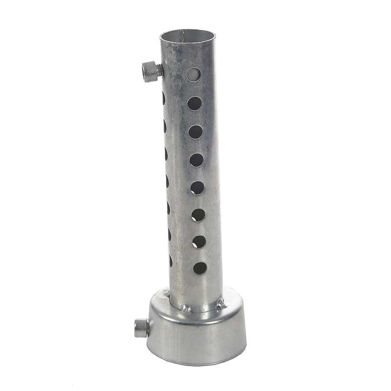 Silver Motorcycle Exhaust Can Muffler Insert Baffle Db 45mm X 140mm