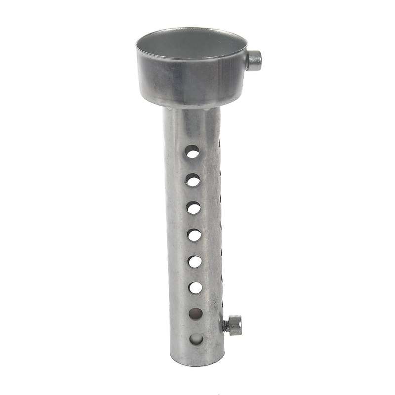 Silver Motorcycle Exhaust Can Muffler Insert Baffle Db 45mm X 140mm