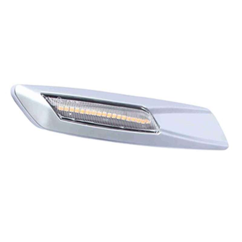 Silver Plating Car Dynamic Led Side Marker Light Turn Signal Light for 5 Series F10 Sedan Pre- 2011