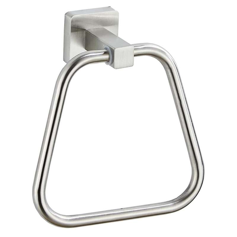 Silver Towel Ring for Bathroom, Kitchen Bath Towel Holder Hangers Wall Mount Heavy Duty Stainless St