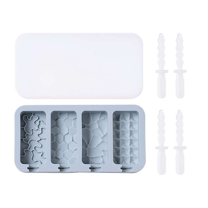 Simple Covered Ice Cream Mold Homemade Cheese Stick Ice Cream Bar Silicone Mold Chocolate Mold