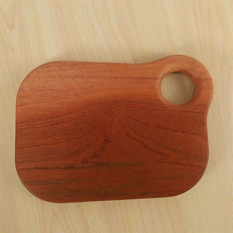 Simple Ebony Wood Cutting Board Kitchen Household Cutting Board Thickened Whole Wood Cutting Board B