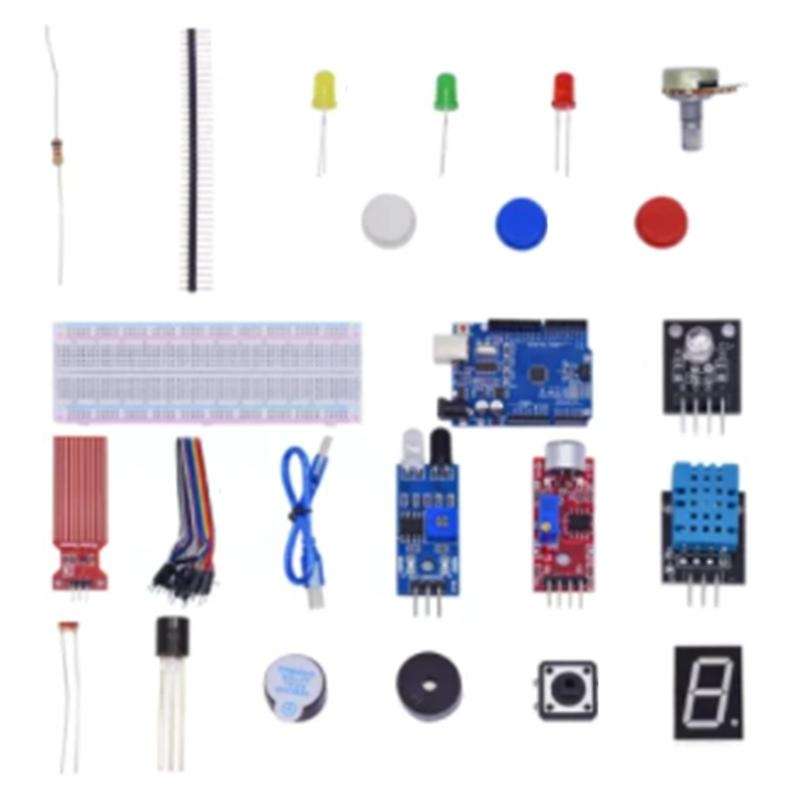 Simple RFID Kit, Updated Learning Kit for R3, Sound/Water Level/Humidity/Distance Detection Sensor