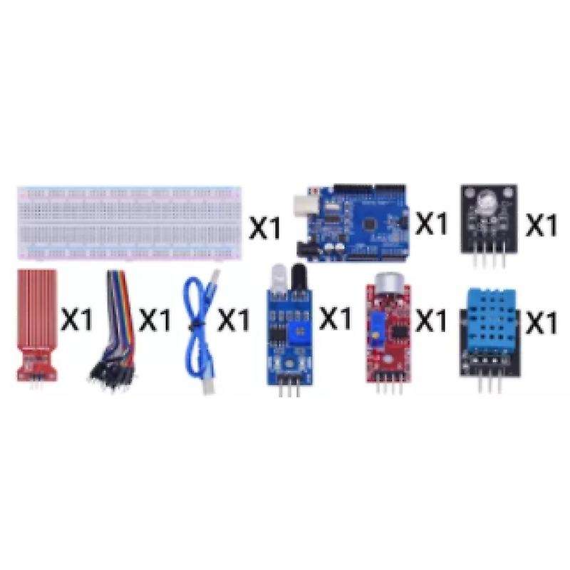 Simple RFID Kit, Updated Learning Kit for R3, Sound/Water Level/Humidity/Distance Detection Sensor