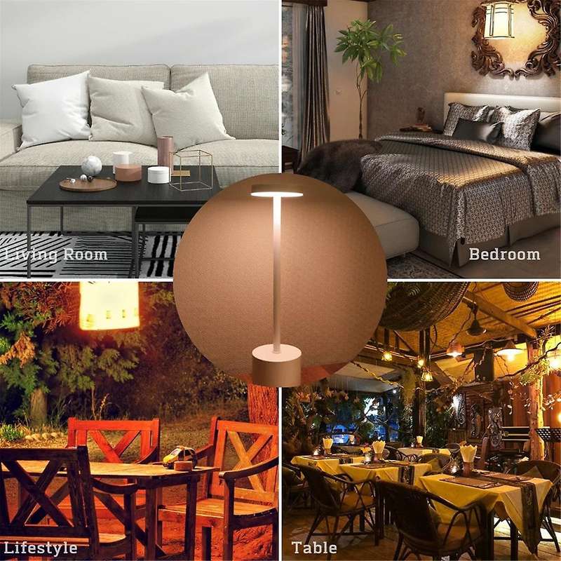 Simple LED Rechargeable Touch Table Lamp Bedside Atmosphere Lamp Bar Outdoor Decoration Night Light