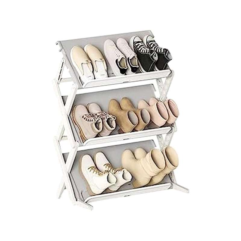 Simple Household Multi-layer Space-saving Storage Folding Shoe Rack Multifunctional Storage Shoe Box