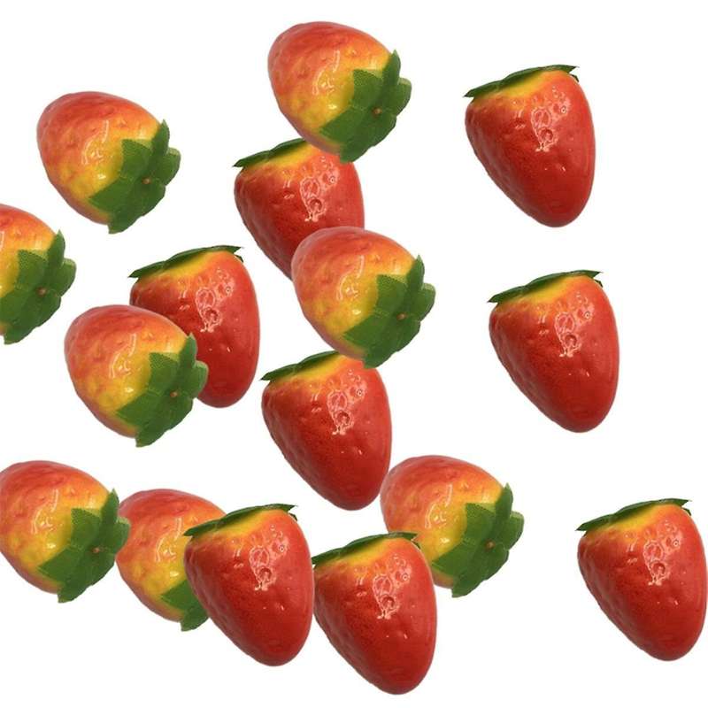 Simulated Fruit Model Fake Fruit Simulation Props Strawberry Decorative School Teaching Aids