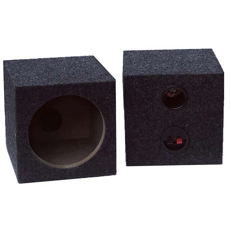 Single 6.5-Inch Speaker Box Universal Sealed Speaker Boxes Car Speaker Box Car Subwoofer Boxes for C