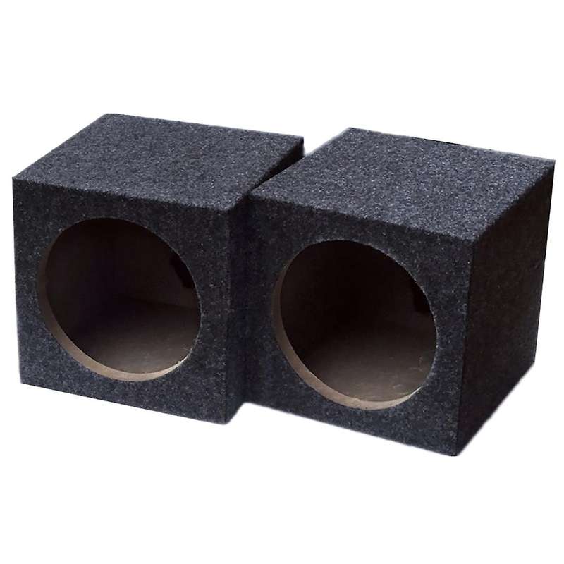 Single 6.5-Inch Speaker Box Universal Sealed Speaker Boxes Car Speaker Box Car Subwoofer Boxes for C