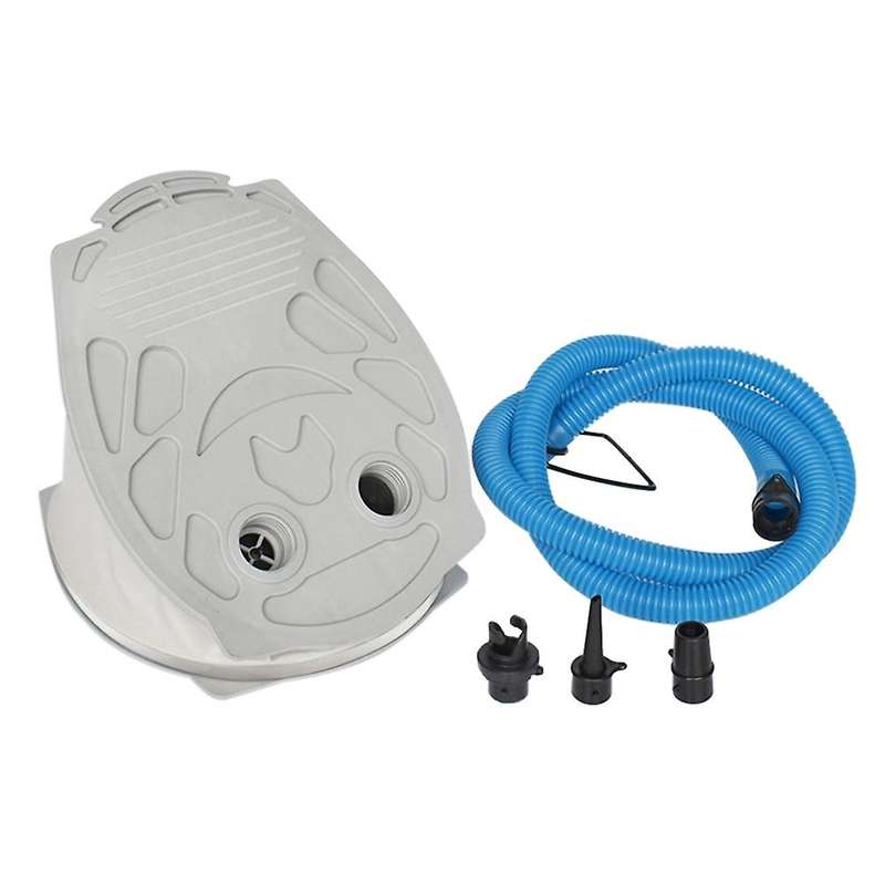 Single Stage Foot Pump for Inflatable Boats Support Inflation and Deflation