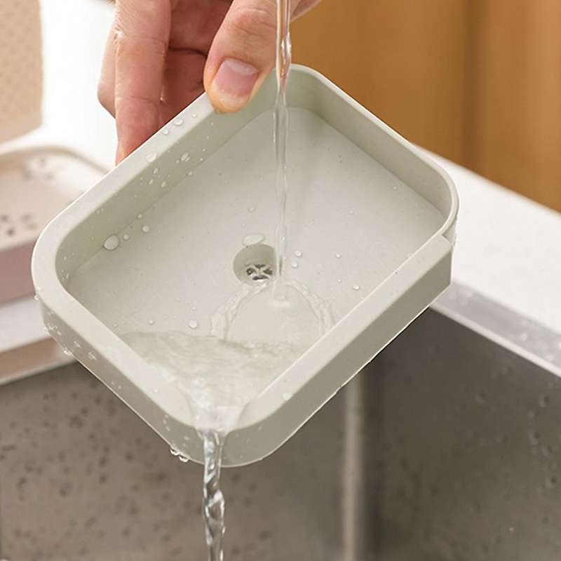 Sink Storage Rack,with Manual Press Cleaning Liquid Dispenser &Towel Sponges Drainer Drying Rack,Ki