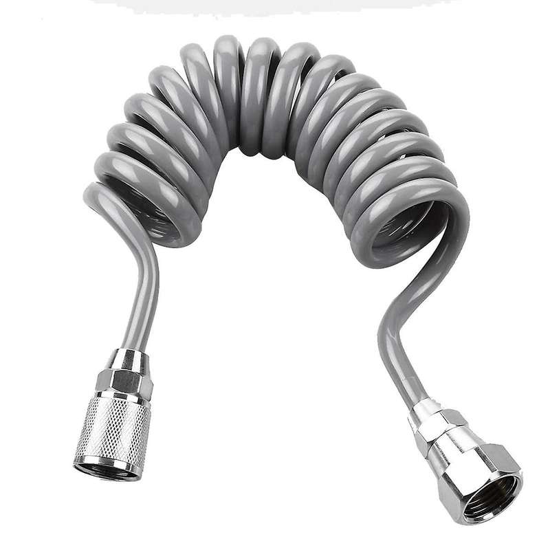 Sink Faucet Hose 59 Inch, Flexible Telescopic Shower Hose Plumbing Toilet Bidet Sprayer