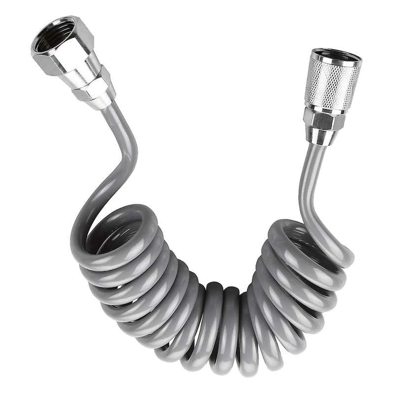 Sink Faucet Hose 59 Inch, Flexible Telescopic Shower Hose Plumbing Toilet Bidet Sprayer
