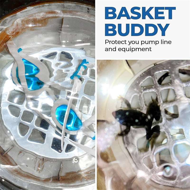 Skimmer Basket Small Stainless Steel Filter Basket Strainer Basket Swimming Pool Skimmer for Ingroun