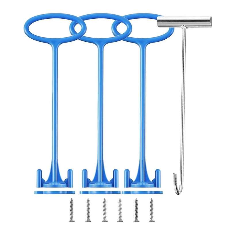 Skimmer Basket Handle,Skimmer Basket Handle Hook Universal Pool Skimmer Basket Handle Fit Inground P