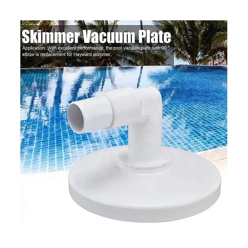 Skimmer Skim Vacuum Adapter Plate 90 Degree Elbow Skimmer Pool Replacement Accessories