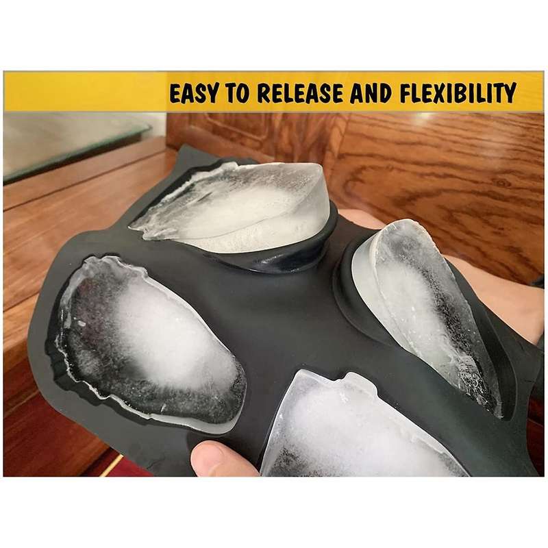 Skull Cake Pan Silicone Skull Cakelet Mold Skull Pirate Cake Tin Baking Pan