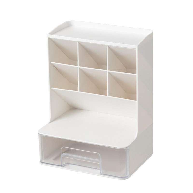 Skin Care Makeup Organizer, Large Capacity with Drawers for Vanity, Makeup Brush, Nail Polish and Be