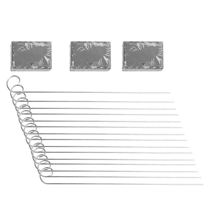 Slate Plant Labels Garden Plant Markers Herb Labels Greenhouse Accessories Garden Stakes, 15PCS
