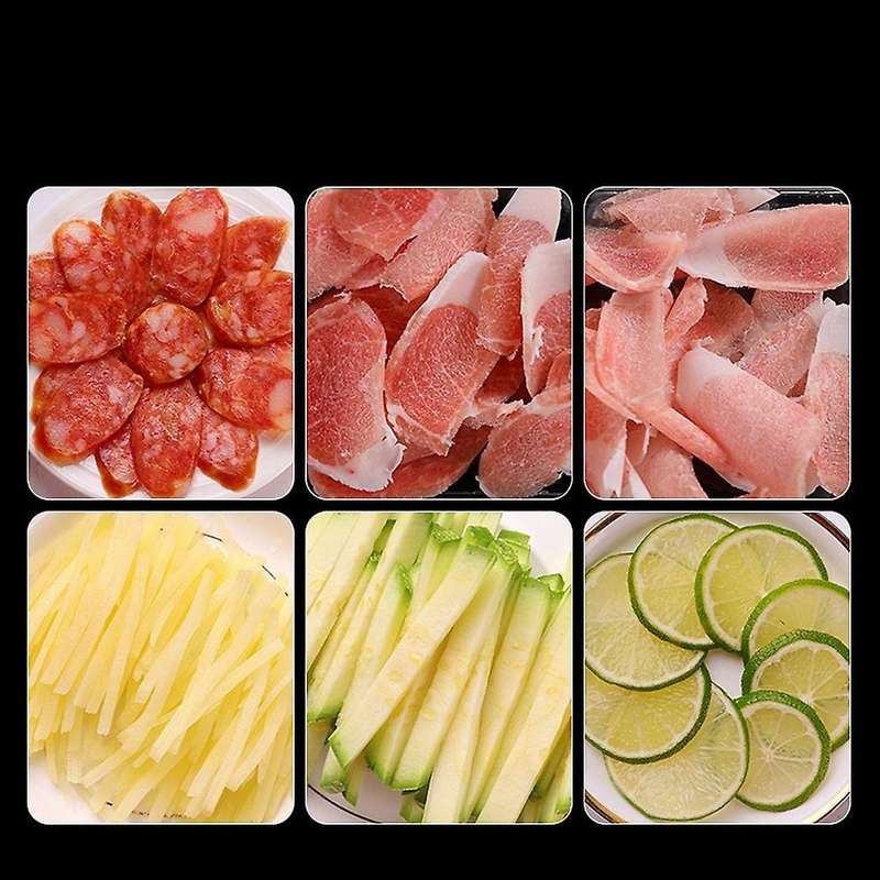 Slicer & Onion Chopper Kitchen Hand Cutter Lever Food Slicer Shredder Grater Meat Slicer