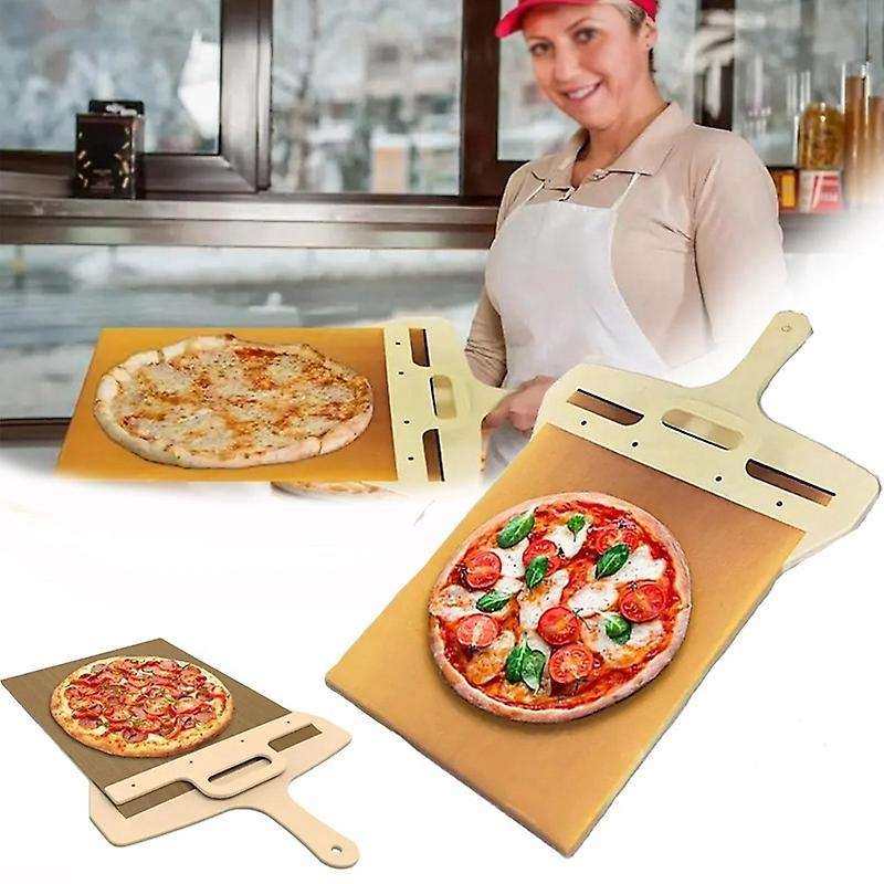 Sliding Pizza Peel - Pala Pizza Scorrevole, The Pizza Peel That Transfers Pizza Perfectly, Non-stick