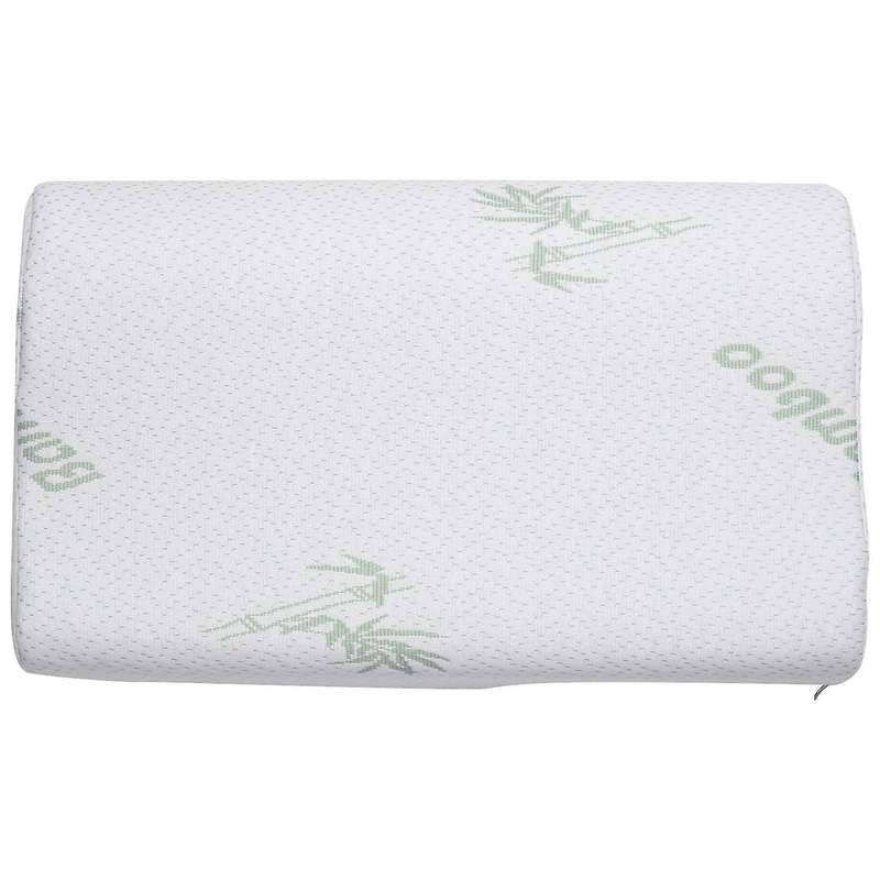 Slow Rebound Bamboo Fiber Pillow Memory Foam Pillows Healthy Breathable Pillow Orthopedic Neck Fati