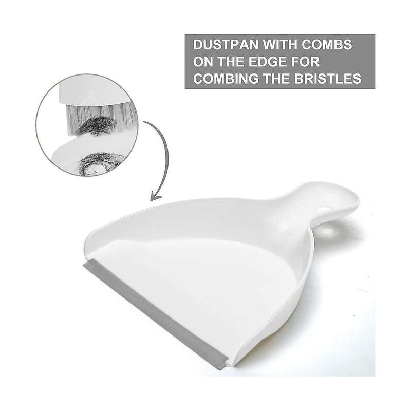 Small ,Mini Handheld Dust Pan with Cleaning Brush Combo for Home, Desktop,Sofa,Keyboard,Sweeping