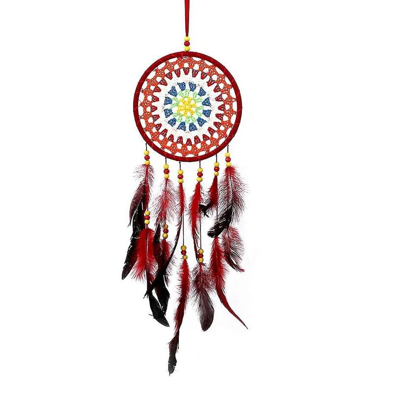 Small Catcher with Circular Net, Car Accessories Bedroom Decoration Wall Art Ornament Craft Gift
