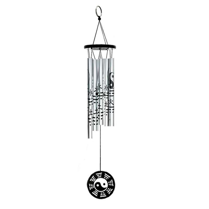 Small Bagua Wind Chime Pendant, Retro Metal Wind Chime, Retro Fortune Wind Chime, Garden Wind Chime