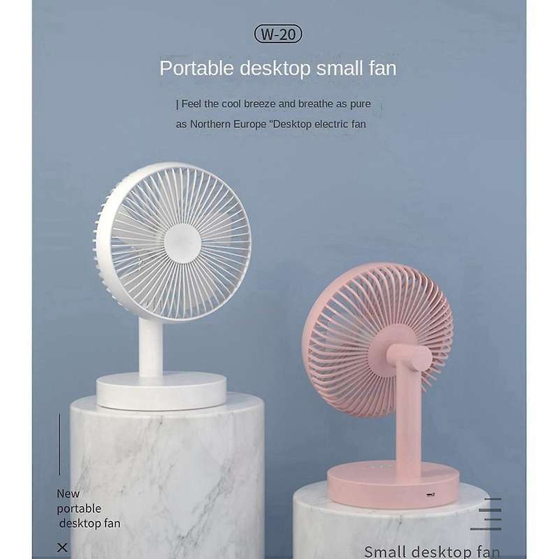 Small Fan Small Personal Desk Fan Strong Wind Quiet Operation Portable Mini Fan for Home Office Bedr