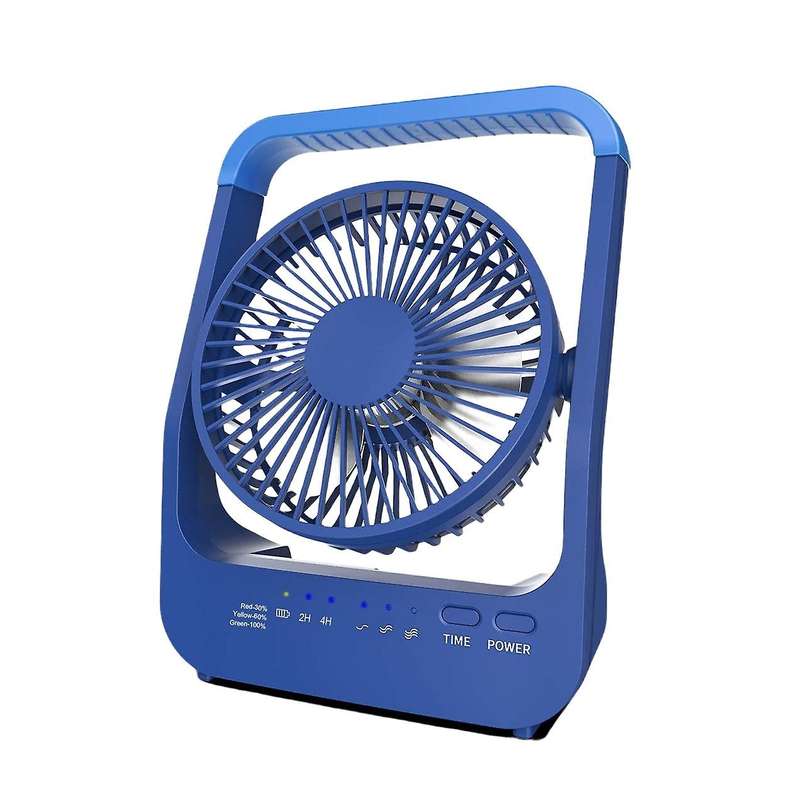 Small Fan Usb Desk Fan 20000mah Rechargeable Battery Operated Fan Portable Fan for Table Desktop O