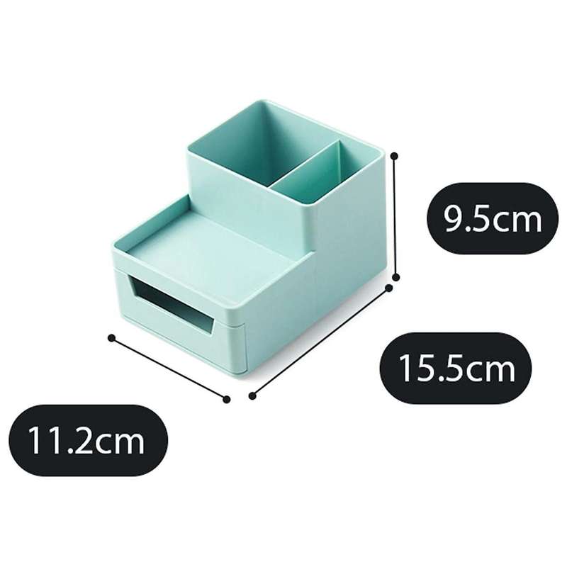 Small Makeup Brush Holder Organizer,Mini Cosmetic Countertop,Skincare Storage for Desk, Vanity,Bath
