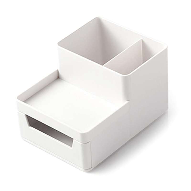 Small Makeup Brush Holder Organizer,Mini Cosmetic Countertop,Skincare Storage for Desk, Vanity,Bathr