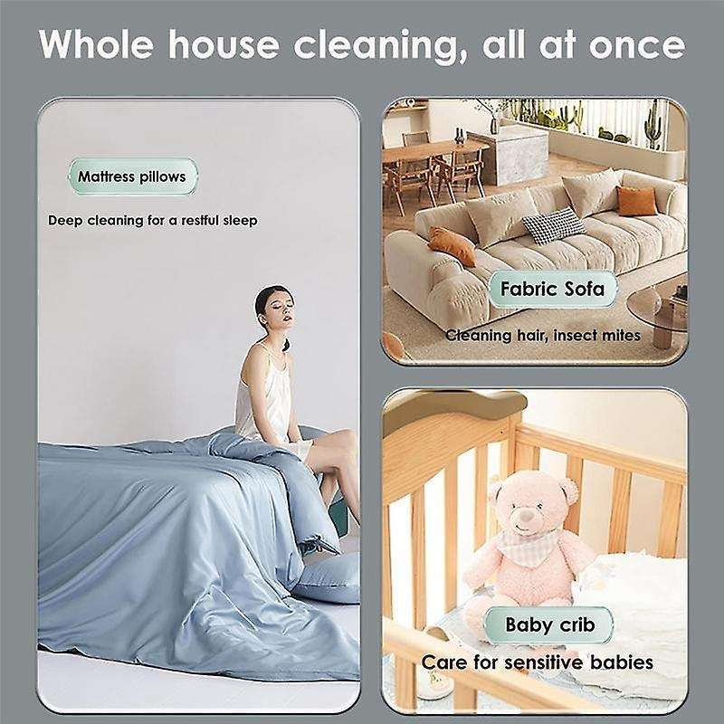 Small Portable Dust Cordless for Sheet UV Mini Hand Vacuum for Mattress