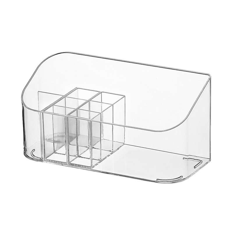 Small Organizer, Cosmetic Display Case,multifunctional Desktop Stationery Storage Tray Acrylic Skin