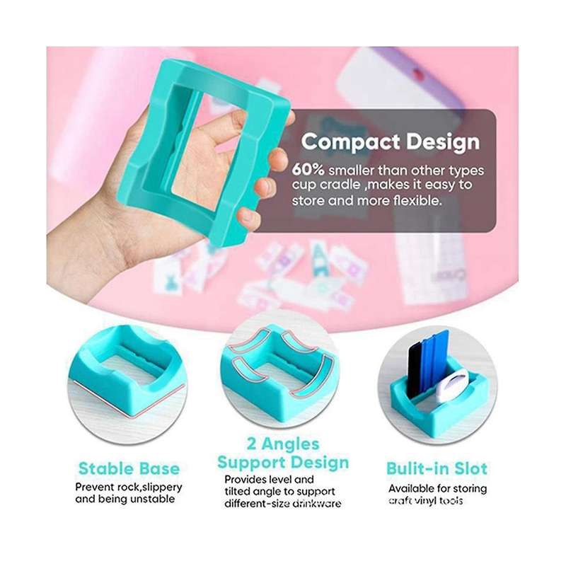 Small Silicone Cup Holder Mug Silicone Cup Holder Glass Cup Holder Glass Cup Holder with Built-in S