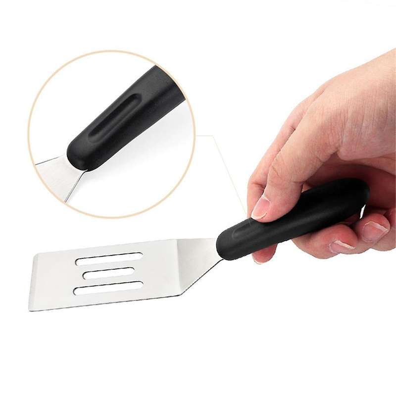 Small Spatula 2 PCS, Mini Serving Spatula for Kitchen Use, Metal Spatula for Serving and Turning, Pe